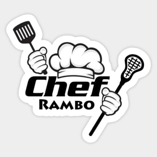 Chef Rambo Sticker